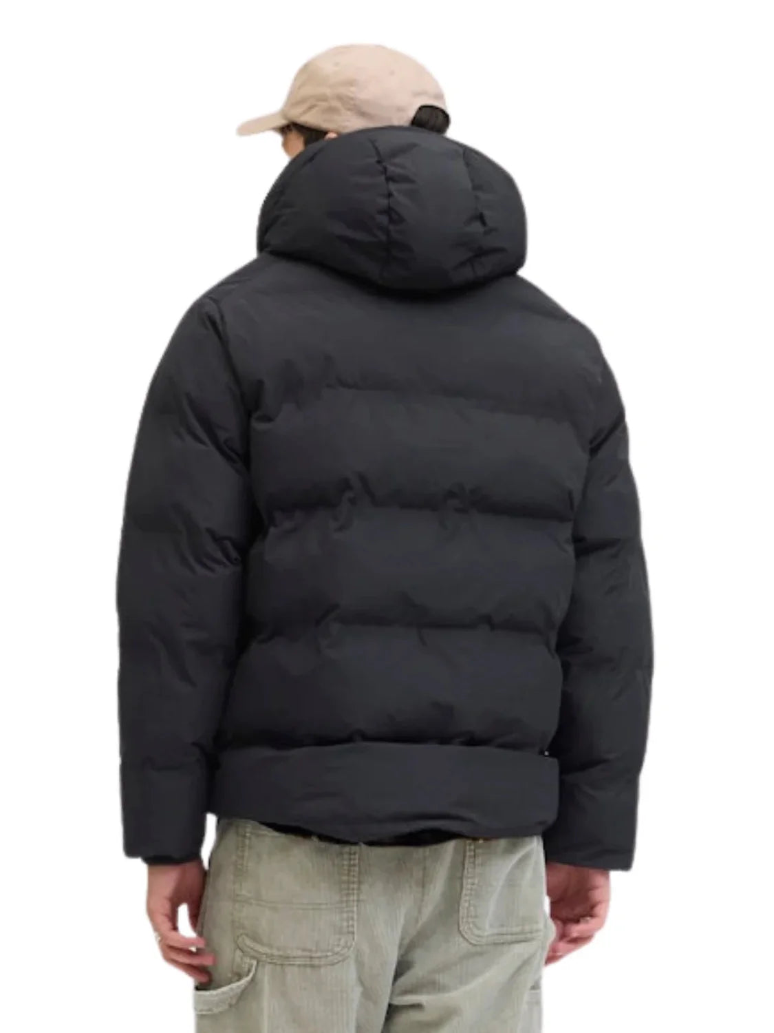 Chaqueta Acolchada Jack&Jones Soho Negro | Bicos de Fío