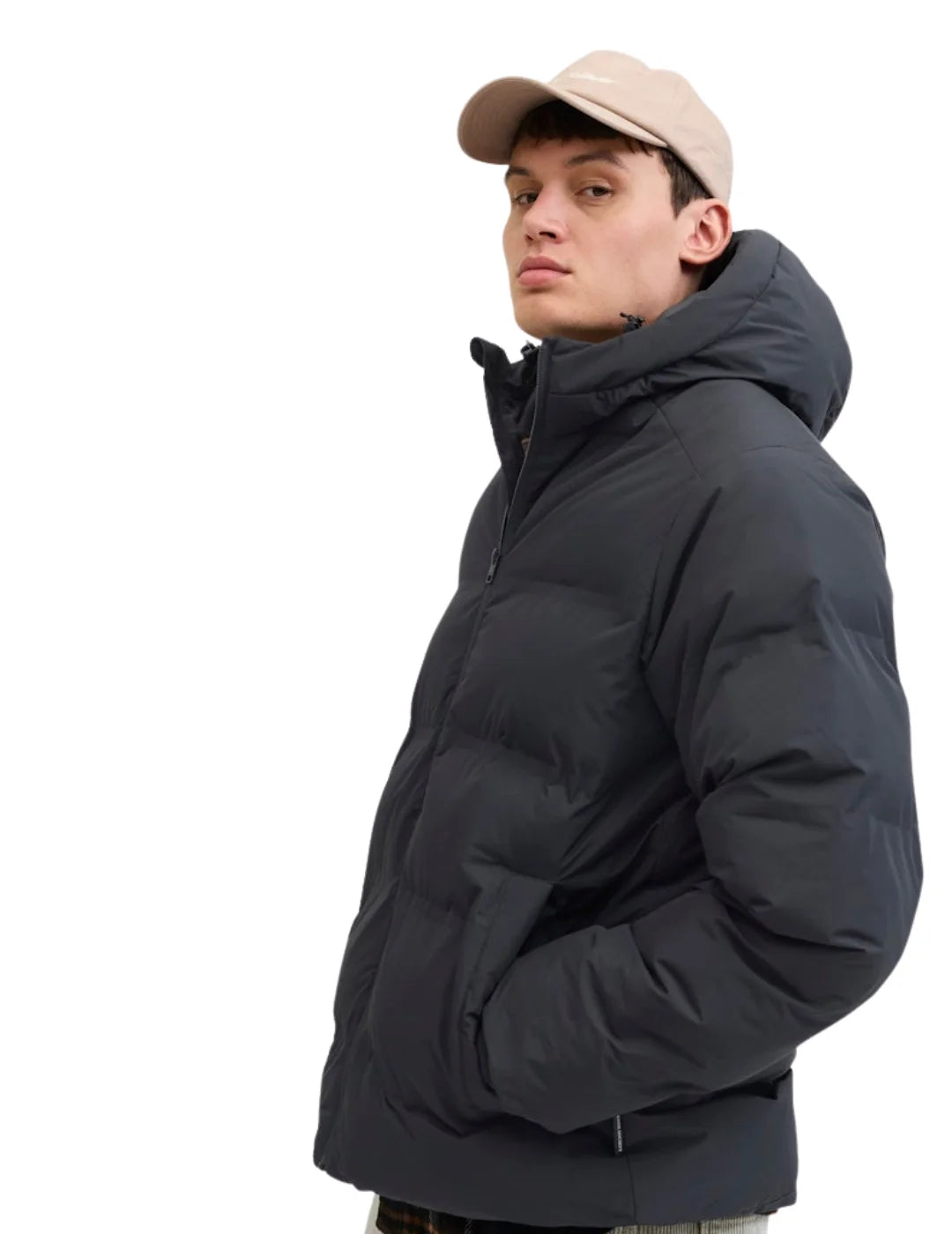 Chaqueta Acolchada Jack&Jones Soho Negro | Bicos de Fío