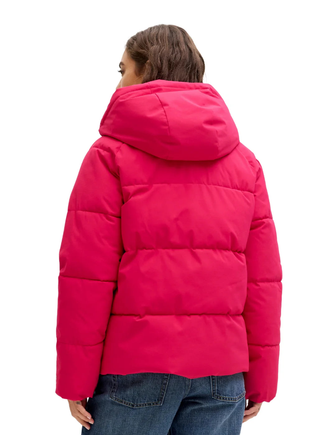 Chaqueta Acolchada JJXX Global Fucsia | Bicos de Fío