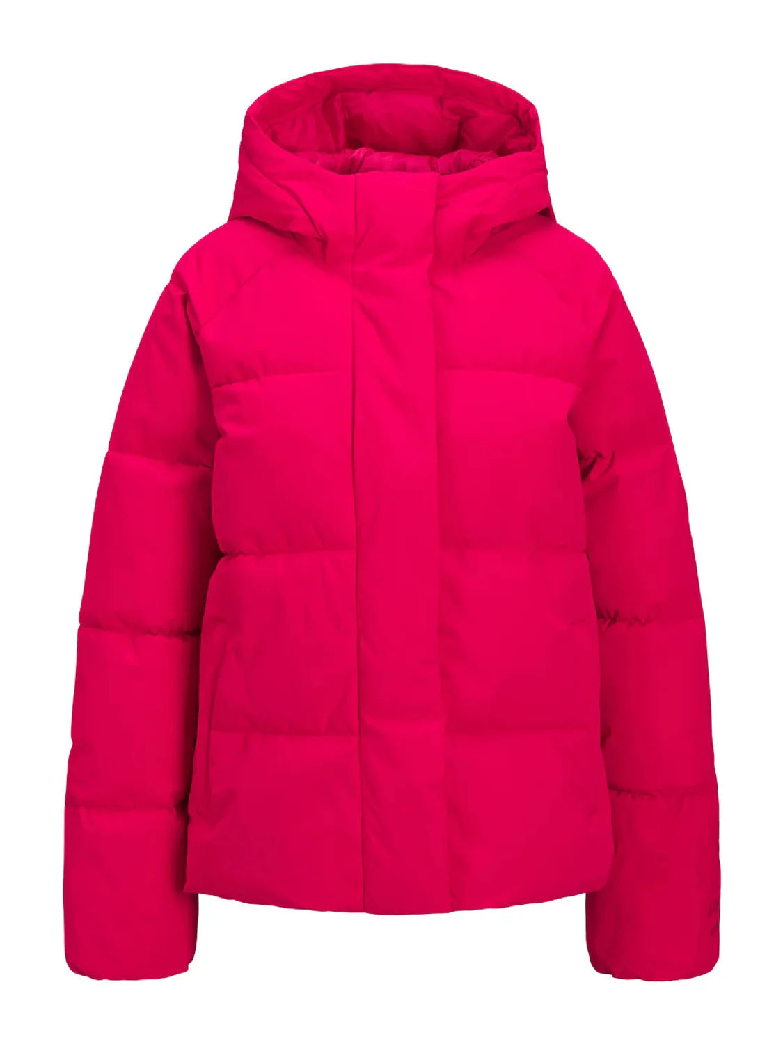 Chaqueta Acolchada JJXX Global Fucsia | Bicos de Fío