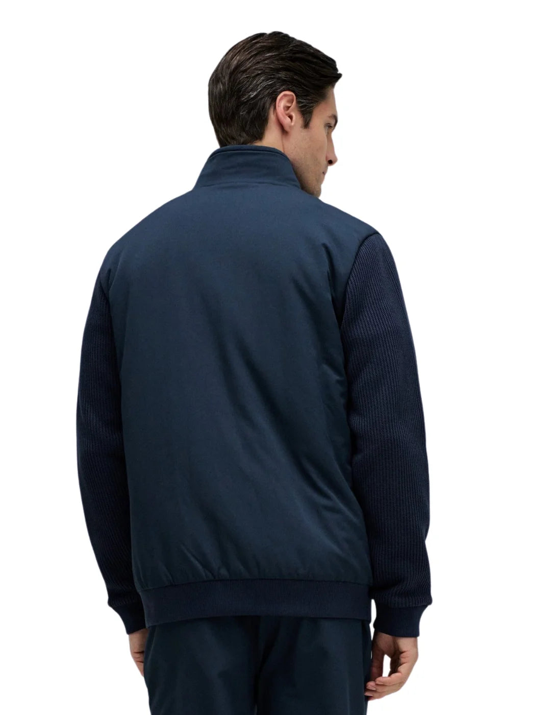 Chaqueta Acolchada Mezcla Salsa Jeans Azul Marino | Bicos de Fío