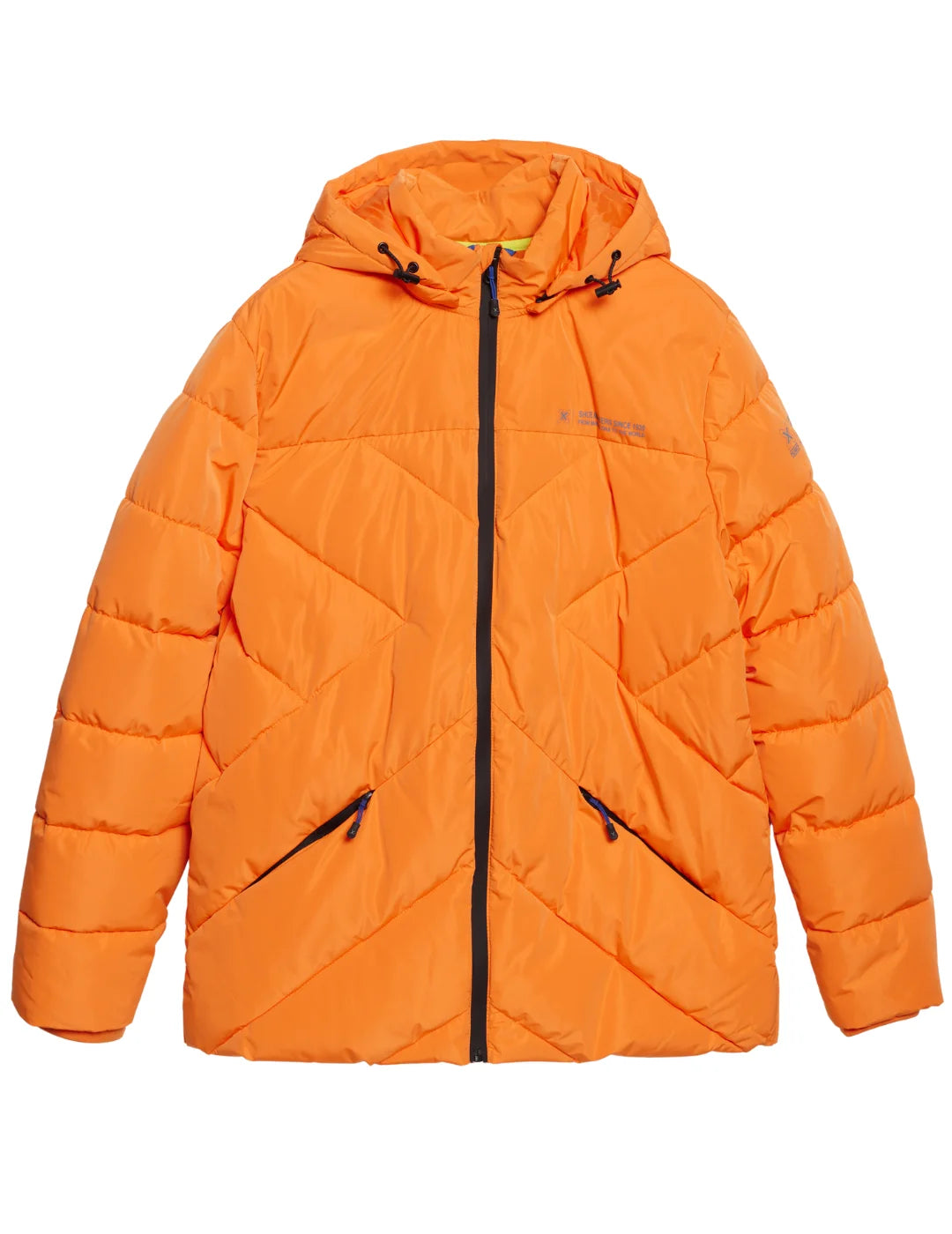 Chaqueta Acolchada Munich Cloud Naranja | Bicos de Fío
