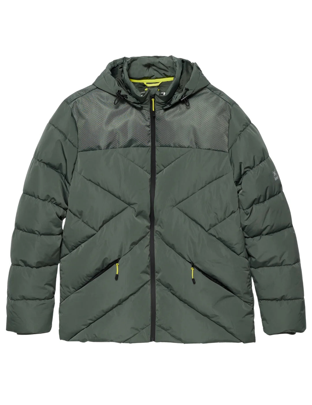 Chaqueta Acolchada Munich Cloud Khaki | Bicos de Fío