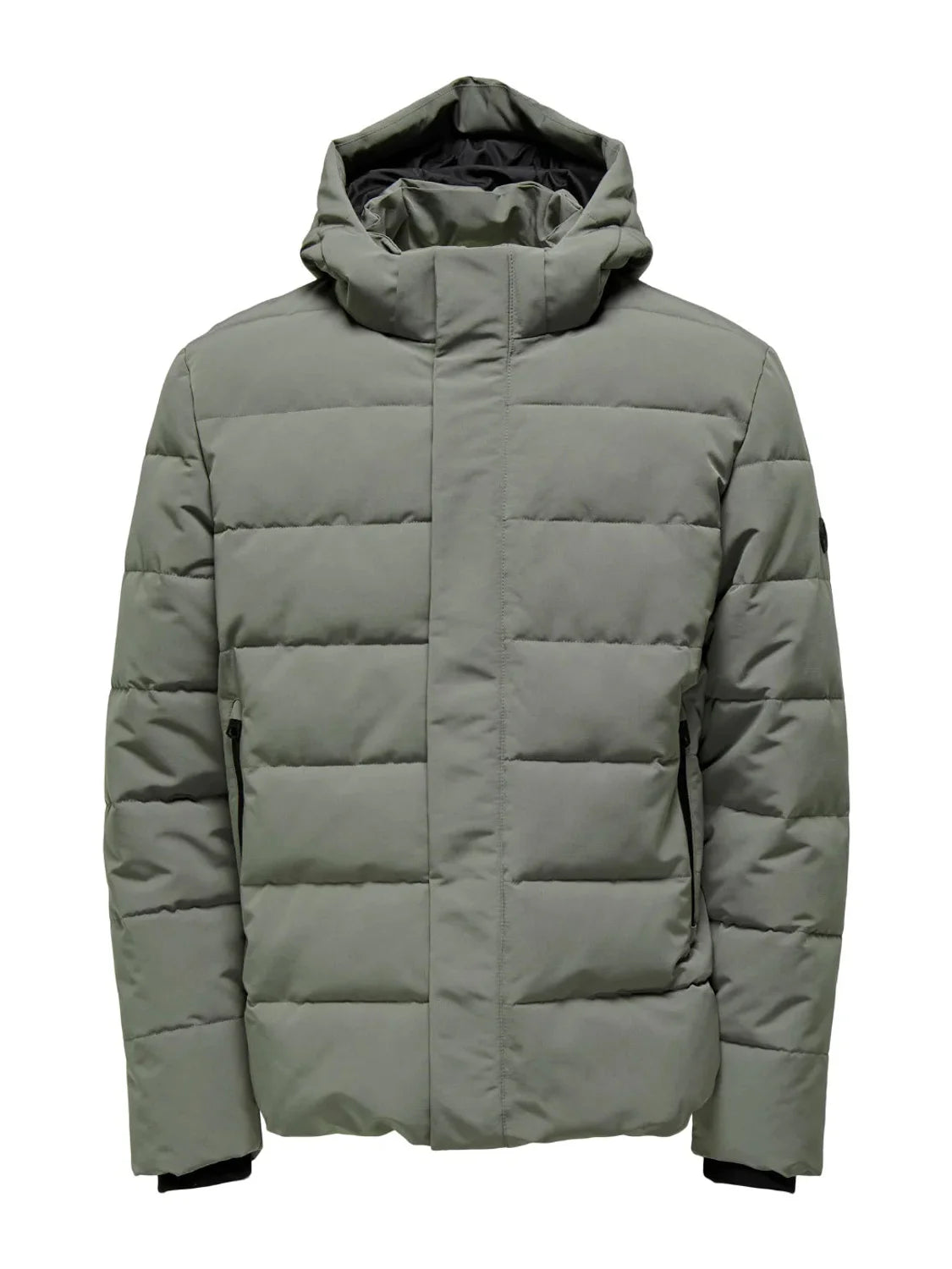 Chaqueta Acolchada ONLY&SONS Cayson Verde | Bicos de Fío