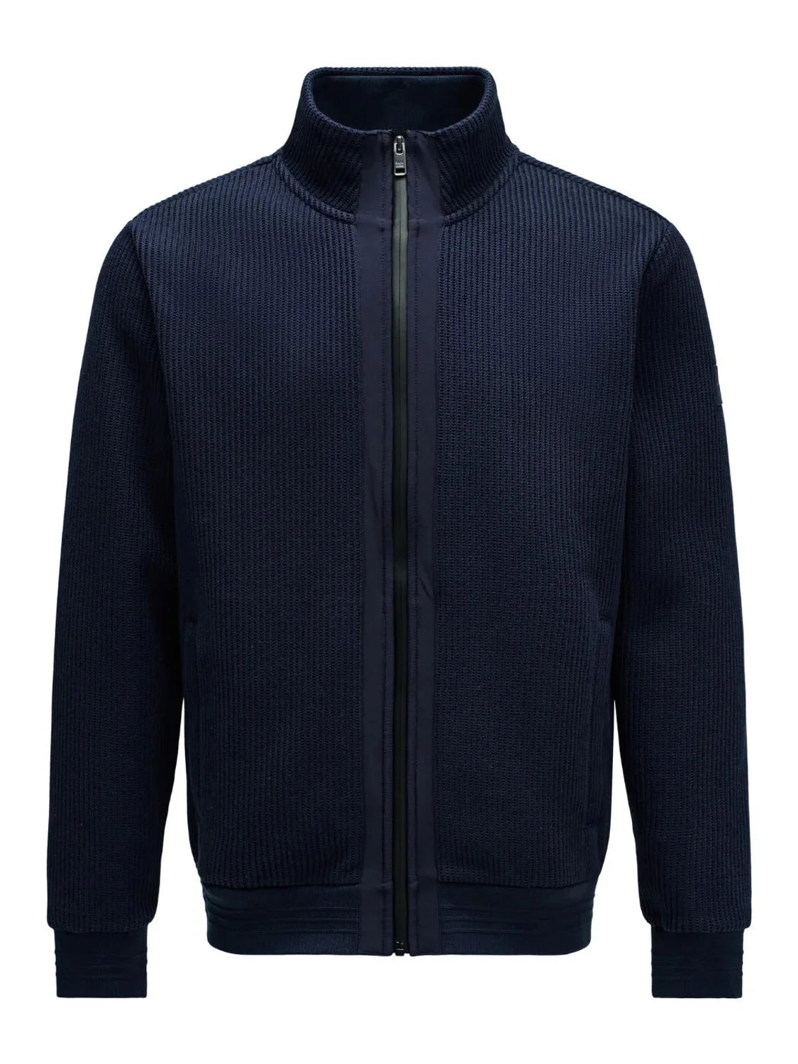 Chaqueta Acolchada Punto Salsa Jeans Azul Marino | Bicos de Fío