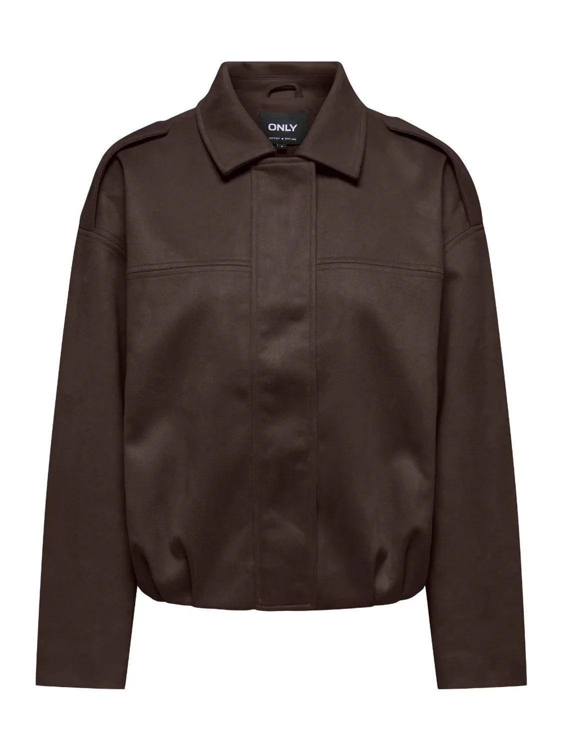 Chaqueta Ante ONLY Amber Chocolate | Bicos de Fío