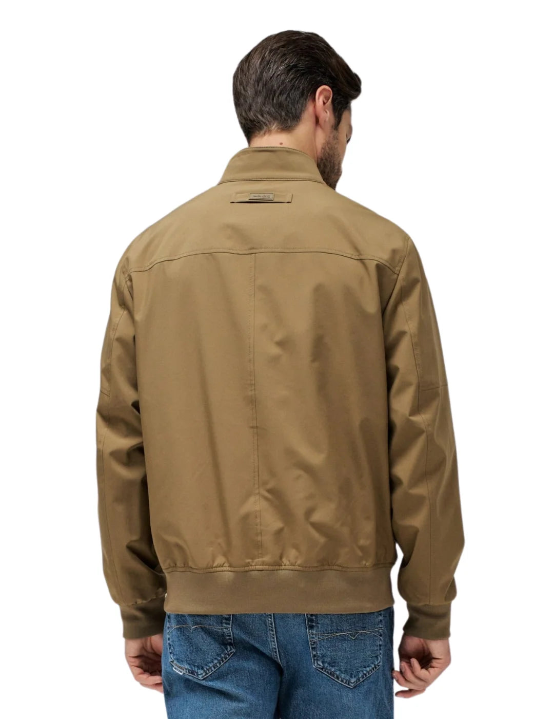 Chaqueta Bomber Ligera Salsa Jeans Marrón | Bicos de Fío