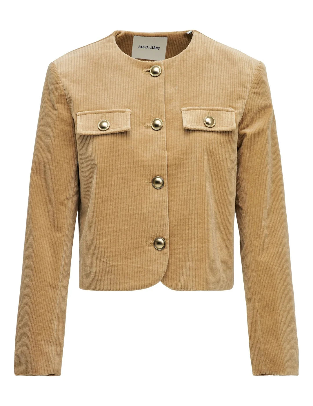 Chaqueta Chanel Pana Salsa Jeans Marrón