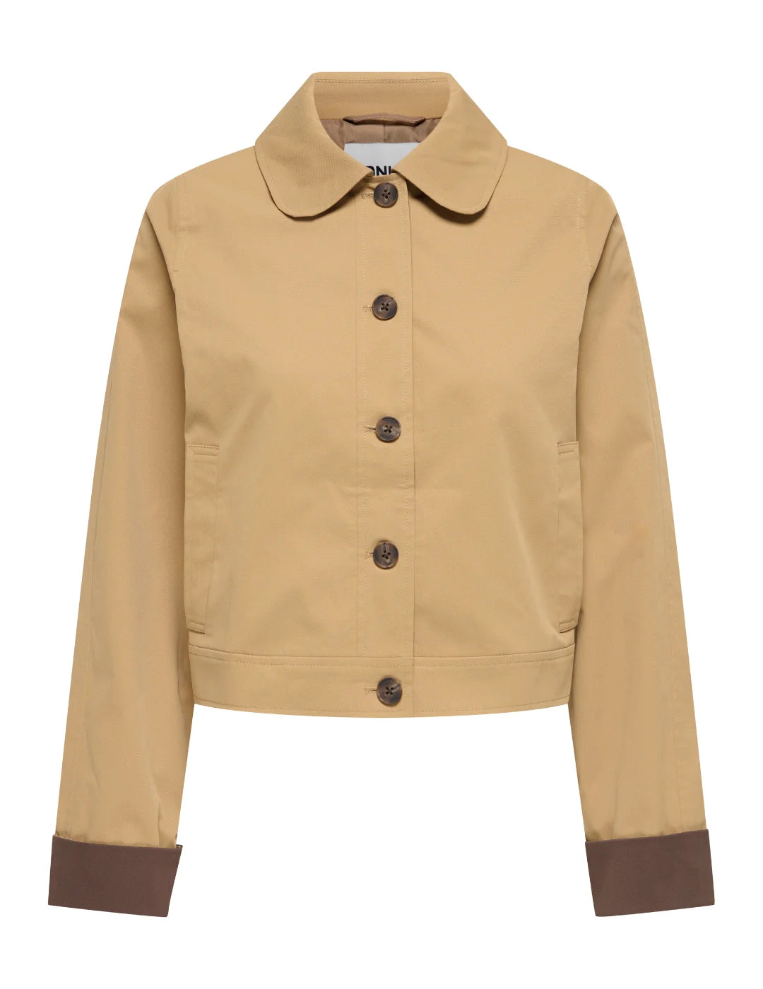 Chaqueta Contraste ONLY Orchid Beige | Bicos de Fío