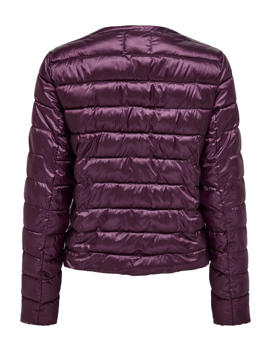 Chaqueta Corta Acolchada ONLY Vega Morado | Bicos de Fío