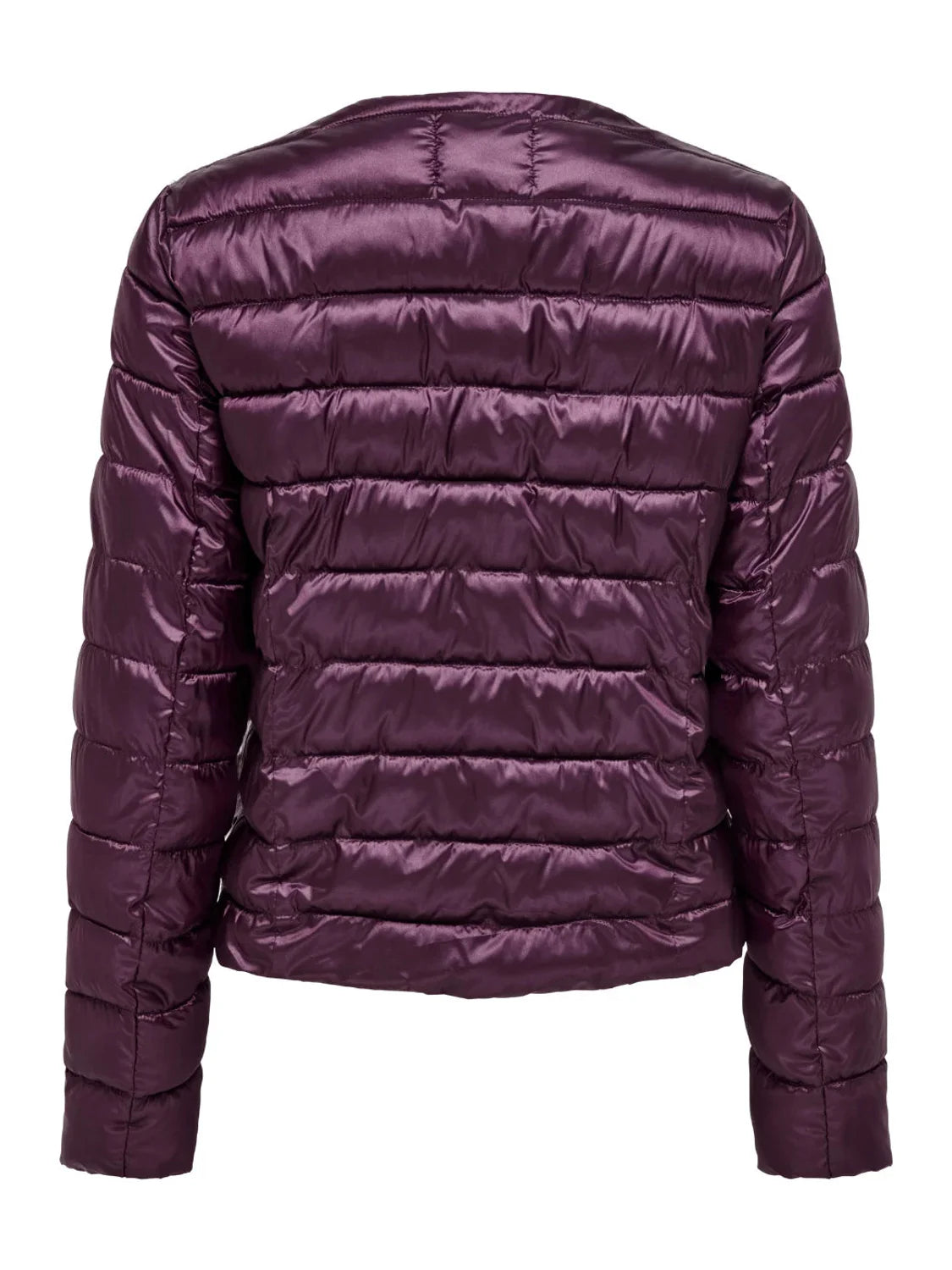 Chaqueta Corta Acolchada ONLY Vega Morado | Bicos de Fío