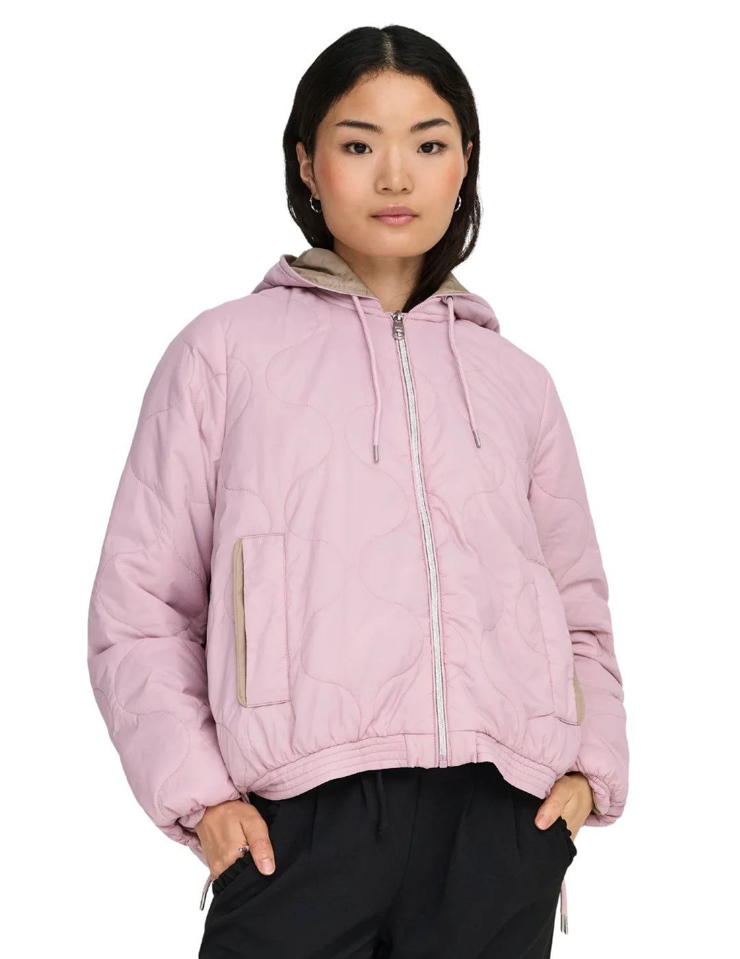 Chaqueta Guateada ONLY Miki Rosa | Bicos de Fío