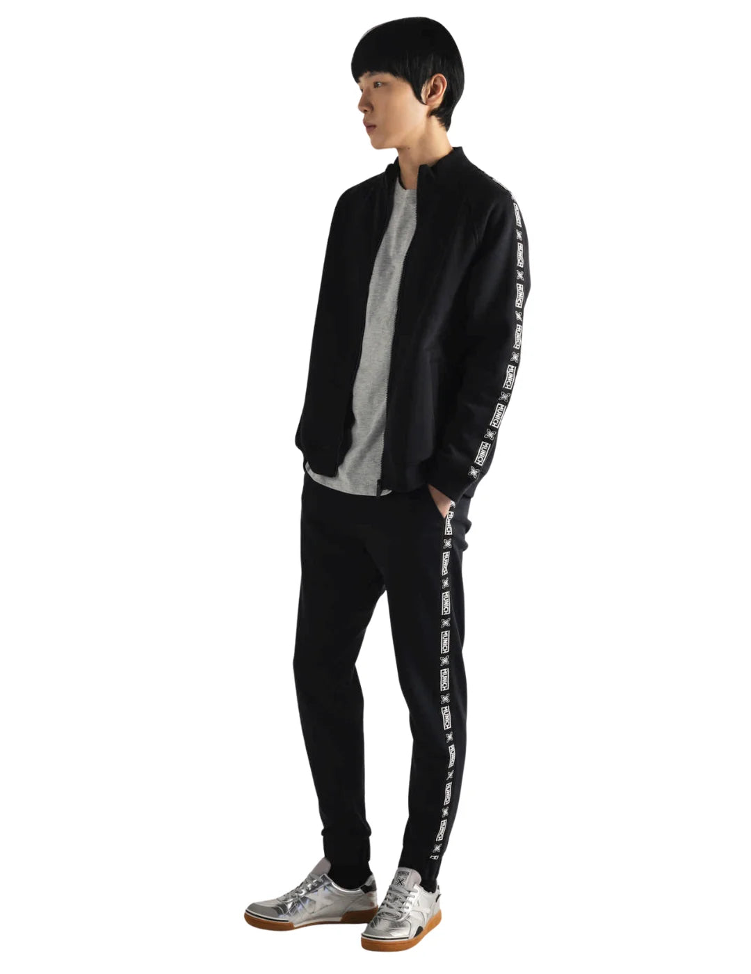Chaqueta Deportiva Munich Squadra Negro | Bicos de Fío