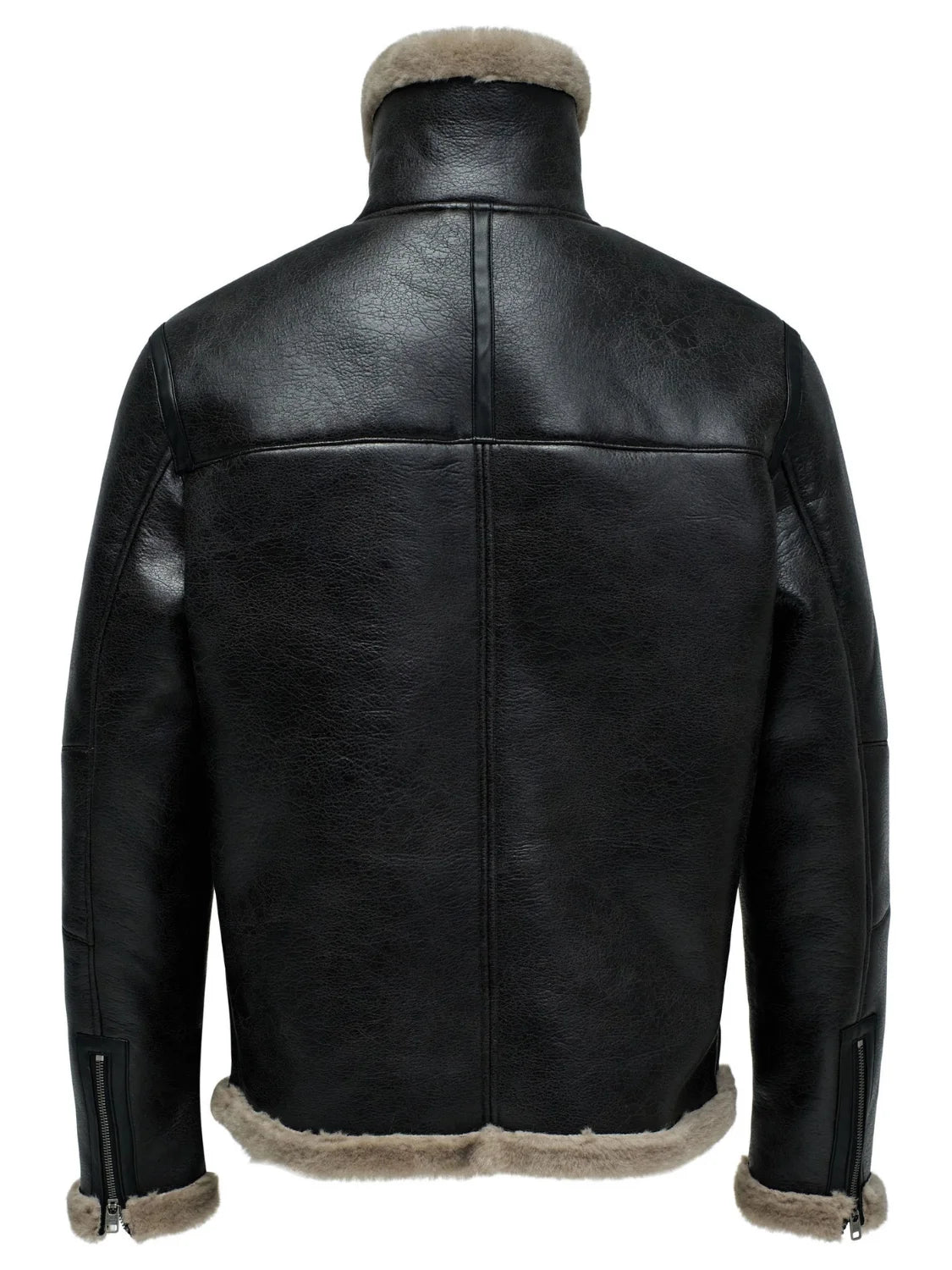 Chaqueta Shearling Salsa Jeans Marrón Oscuro | Bicos de Fío