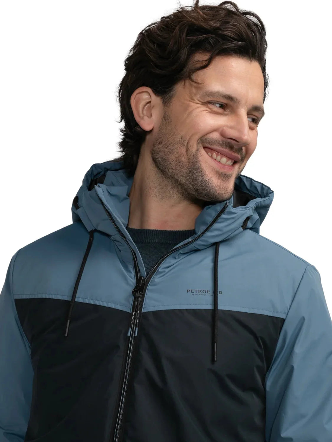 Chaqueta Acolchada Petrol Industries Skagway Azul | Bicos de Fío
