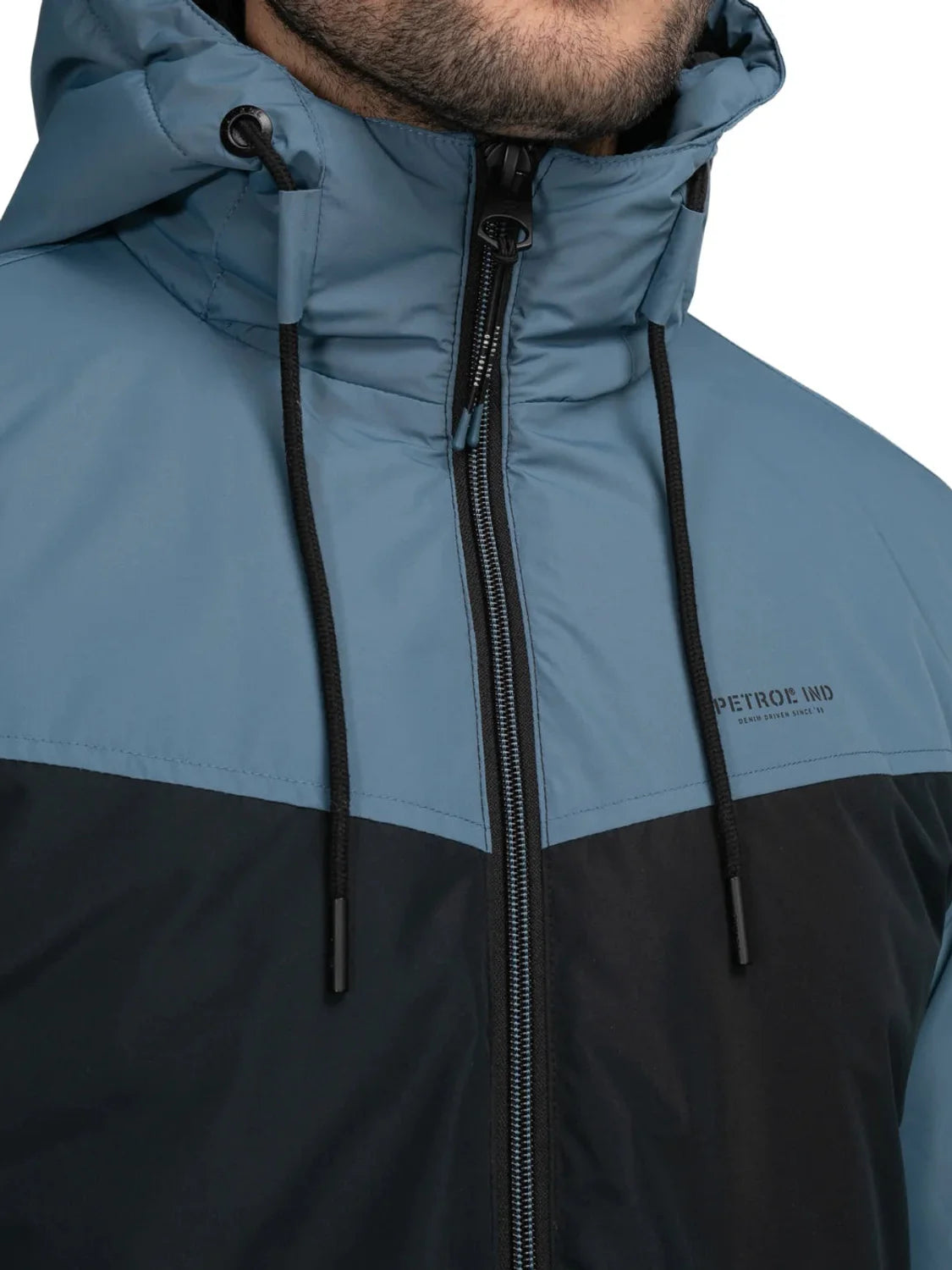 Chaqueta Acolchada Petrol Industries Skagway Azul | Bicos de Fío