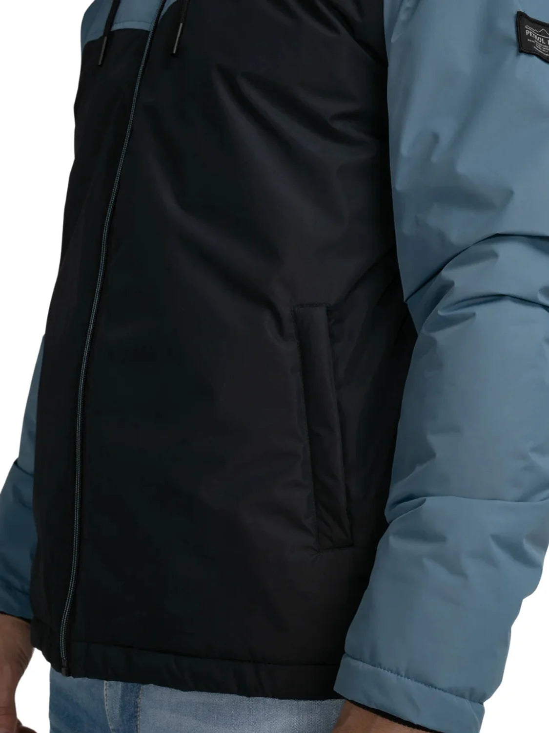 Chaqueta Acolchada Petrol Industries Skagway Azul | Bicos de Fío