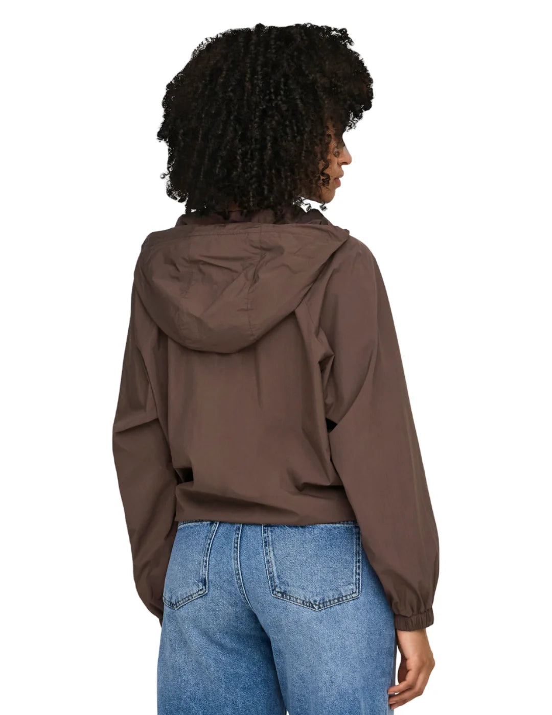 Chaqueta ONLY Lara Marrón Chocolate | Bicos de Fío