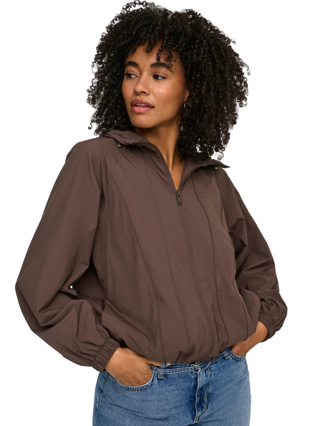 Chaqueta ONLY Lara Marrón Chocolate | Bicos de Fío