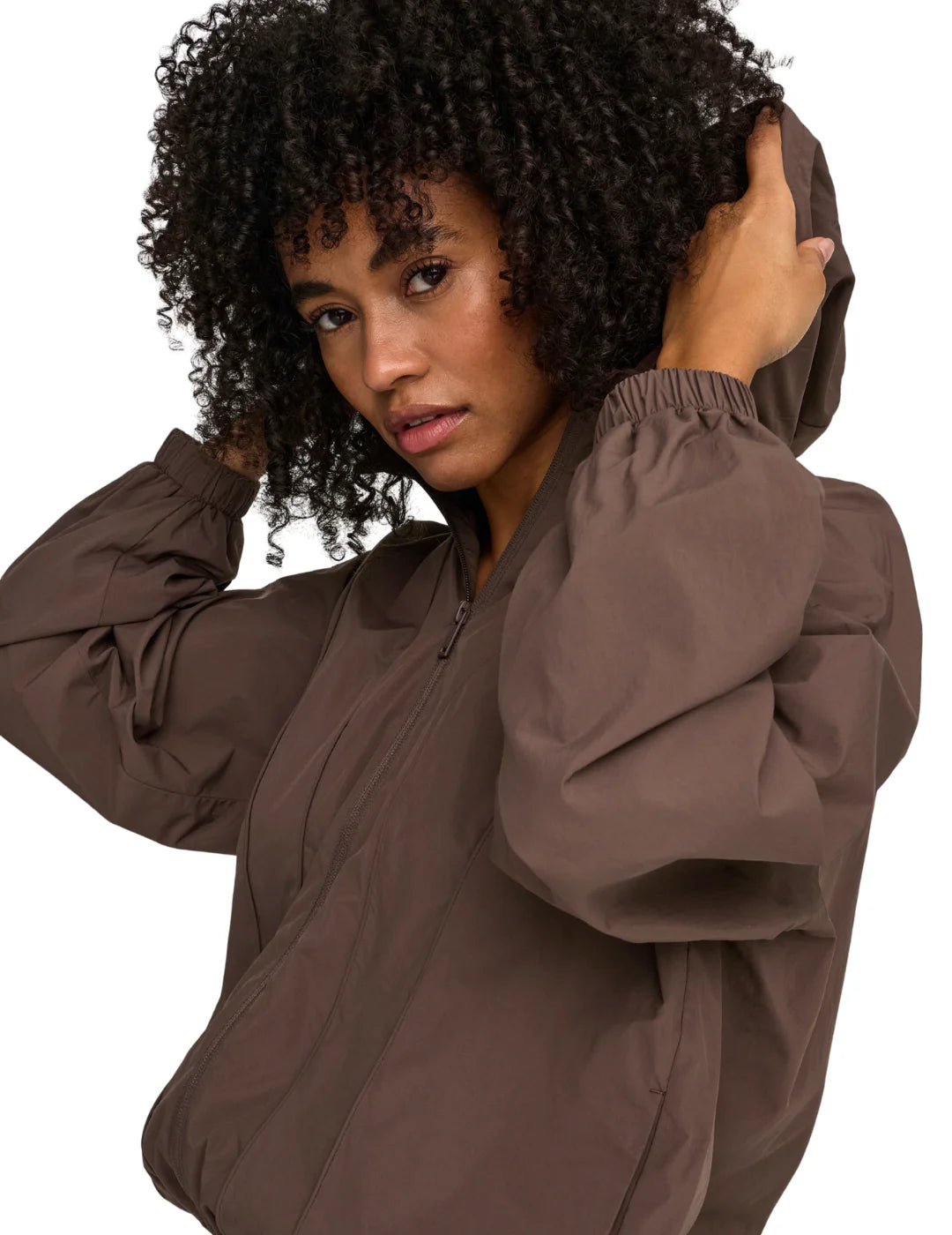 Chaqueta ONLY Lara Marrón Chocolate | Bicos de Fío