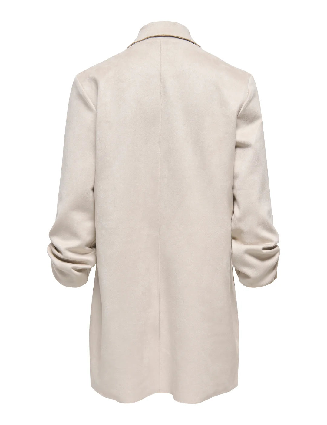 Abrigo De Ante ONLY Joline Beige | Bicos de Fío