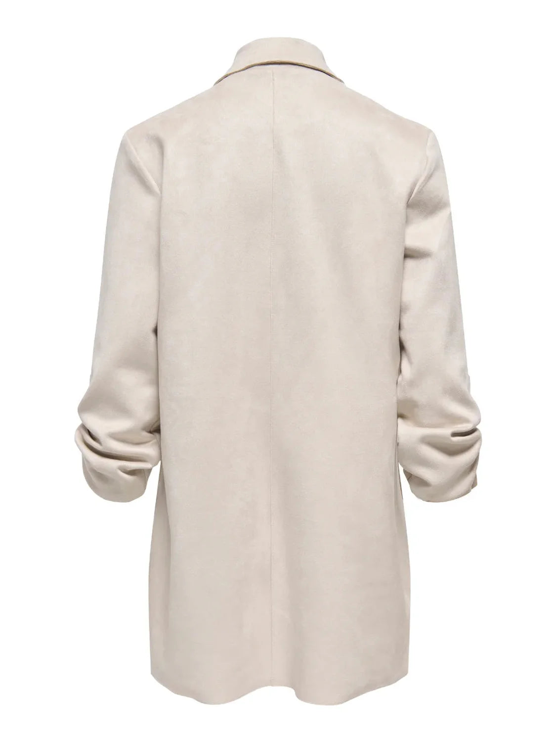Abrigo De Ante ONLY Joline Beige | Bicos de Fío