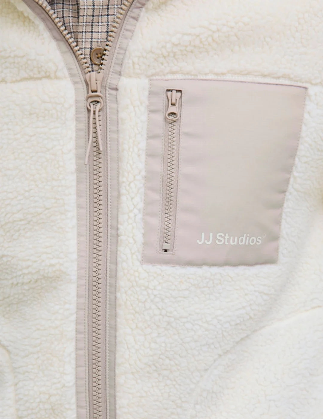 Chaqueta Polar Jack&Jones Soho Beige | Bicos de Fío