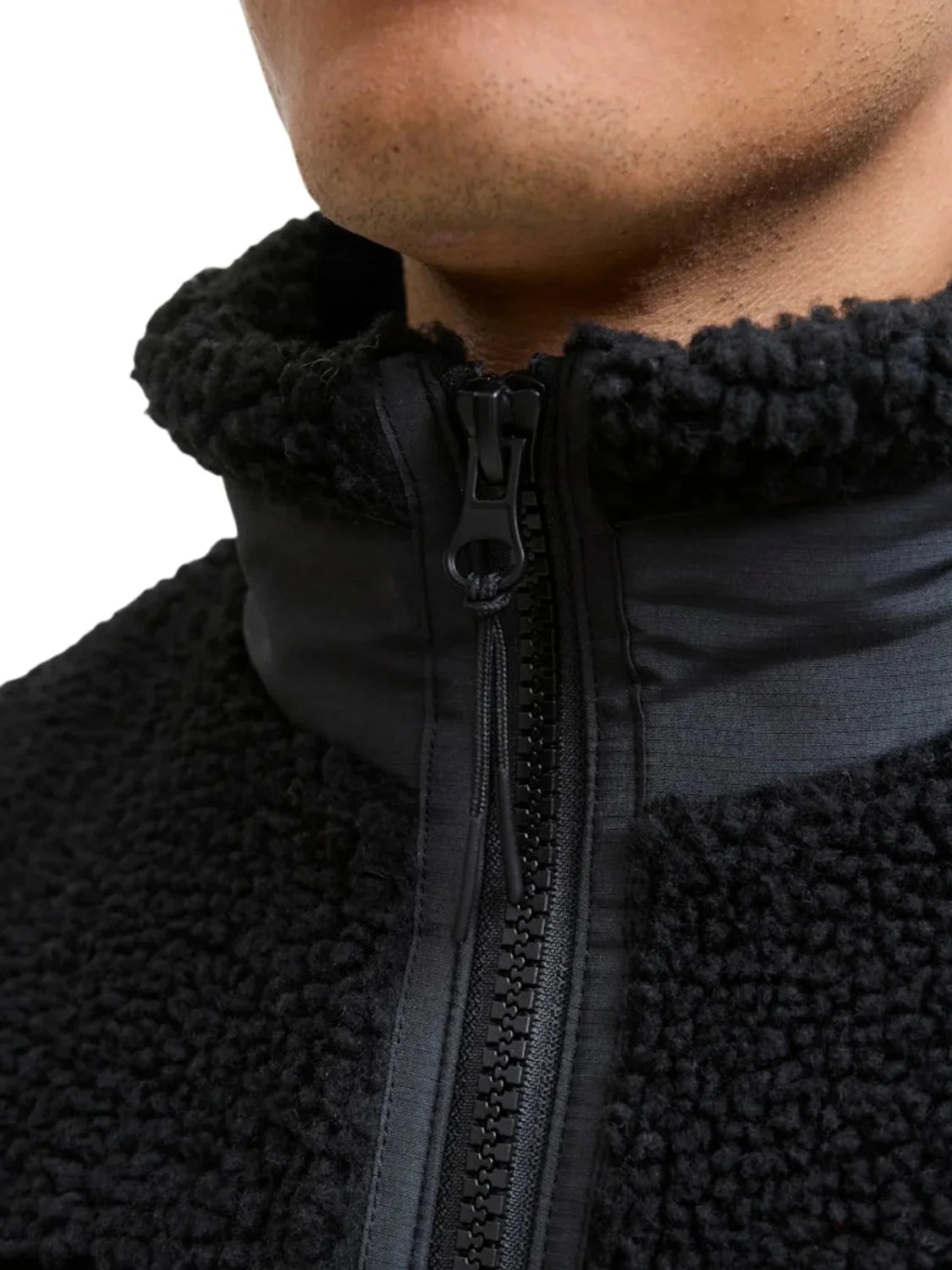 Chaqueta Polar Jack&Jones Soho Negro | Bicos de Fío
