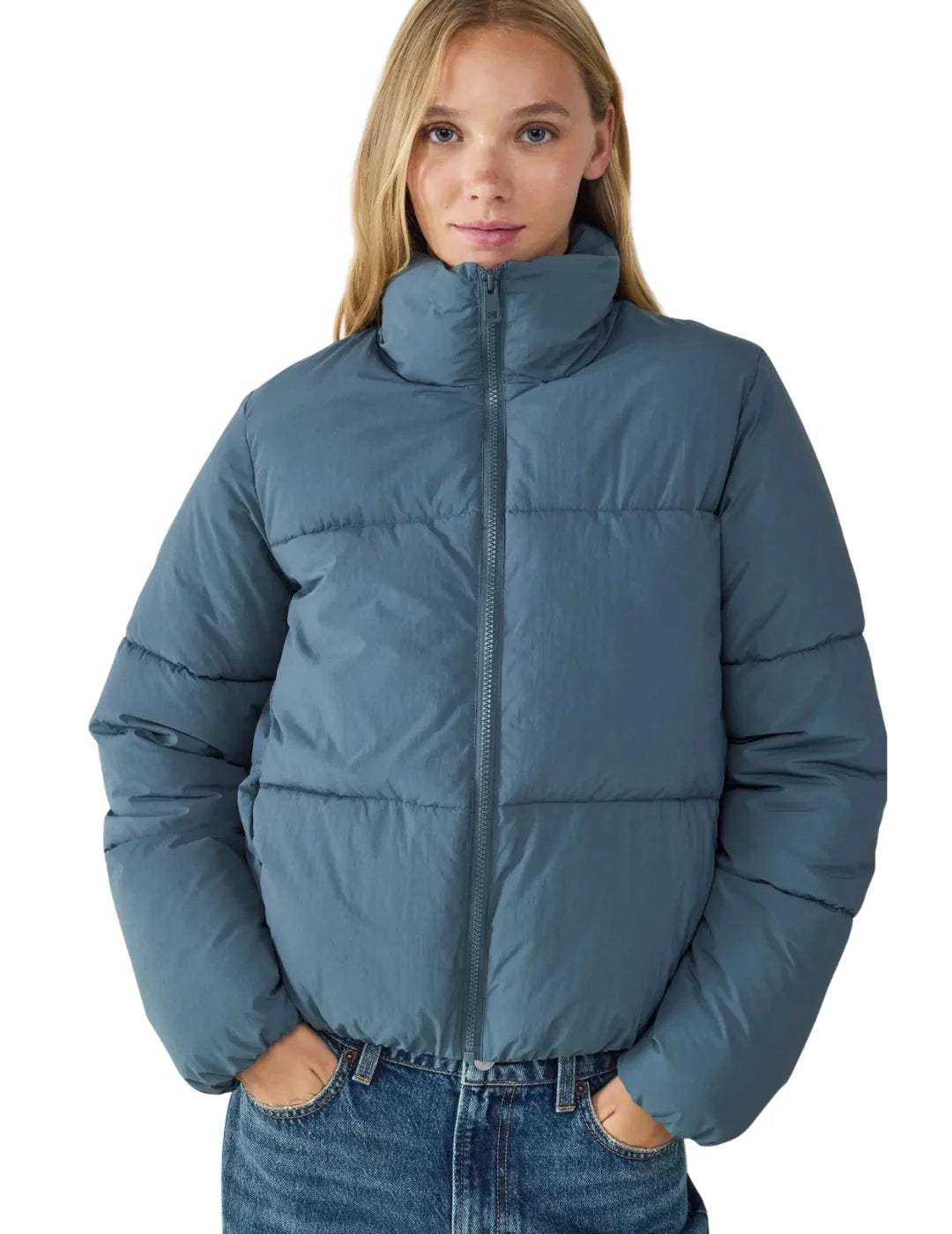 Puffer BALMOHK Basic Azul | Bicos de Fío