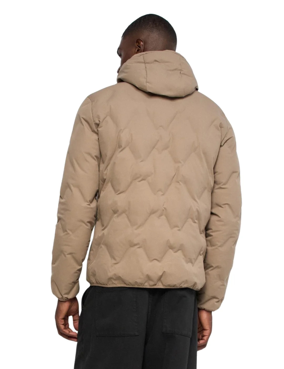 Chaqueta Puffer Salsa Jeans Beige | Bicos de Fío
