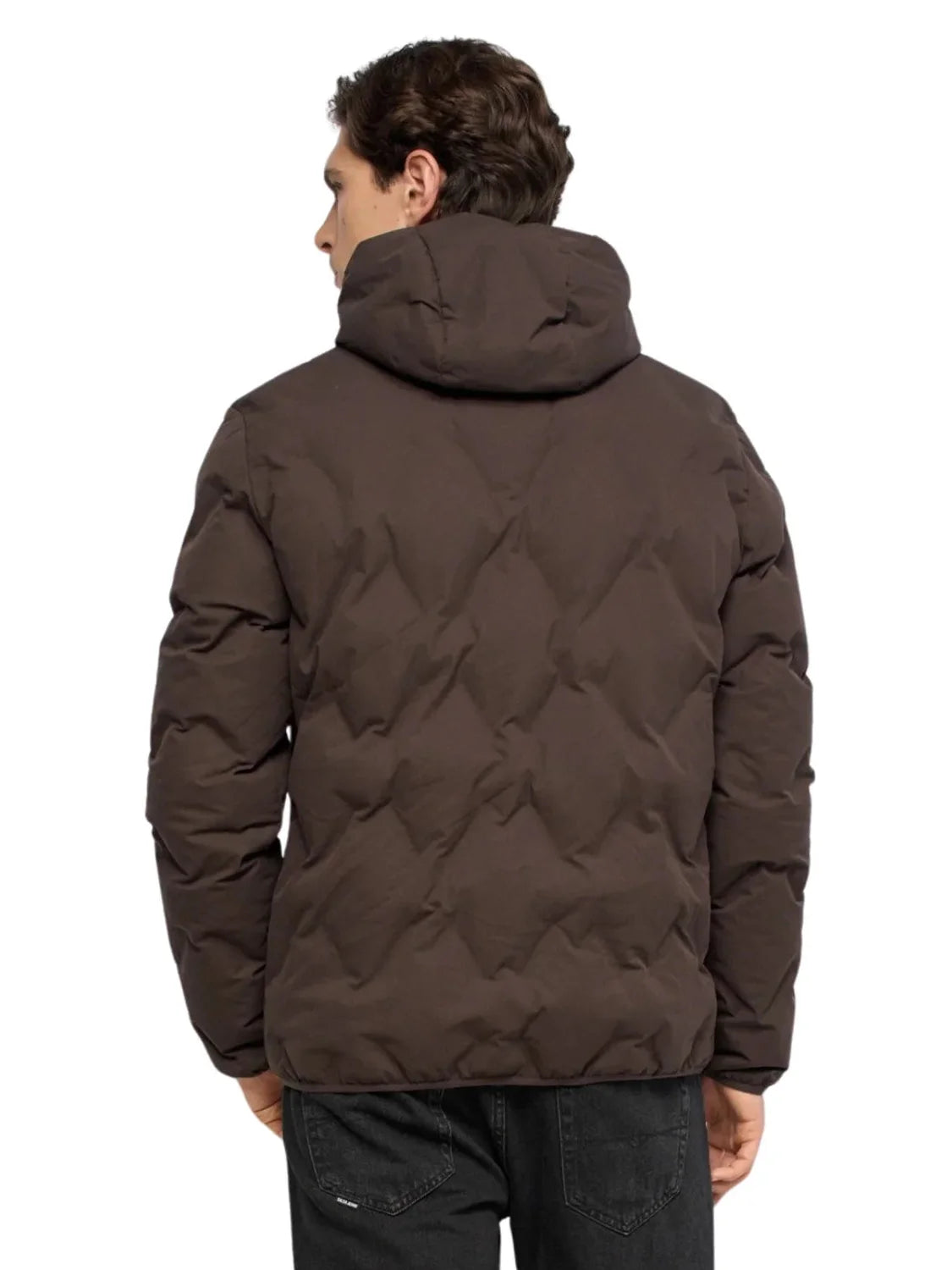 Chaqueta Puffer Salsa Jeans Marrón | Bicos de Fío