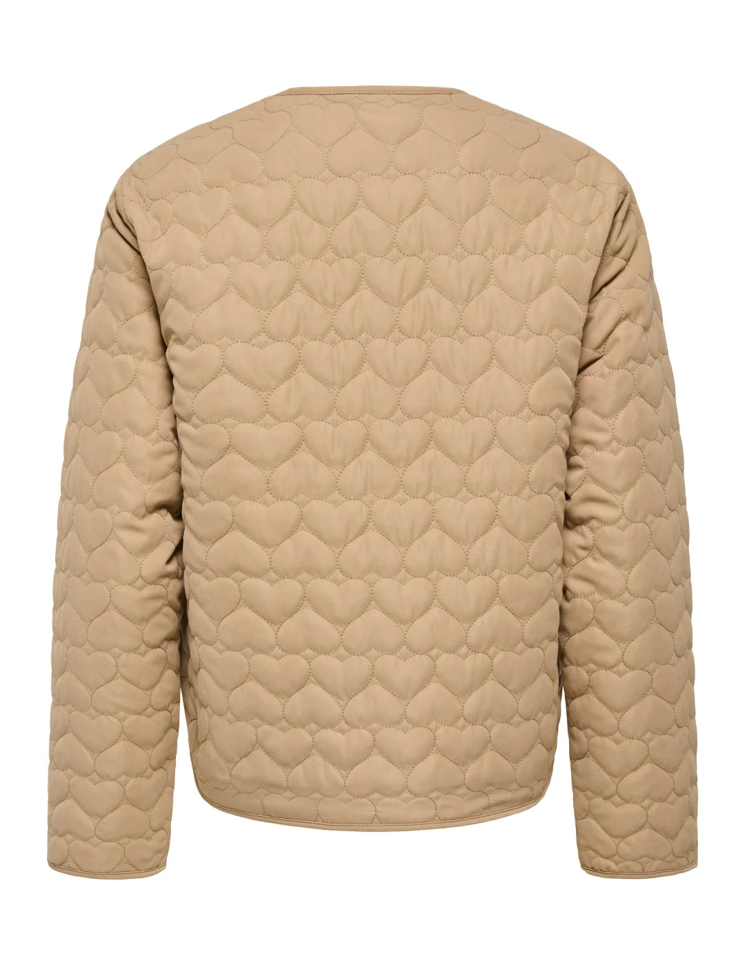 Chaqueta Acolchada ONLY Heart Marrón Tan