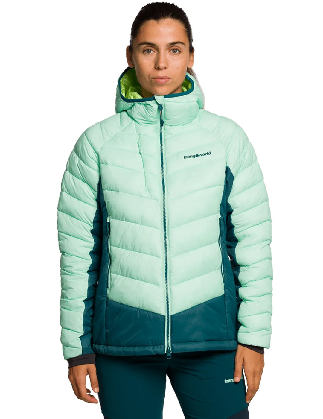 Chaqueta Trangoworld Rulhe V2 Verde Agua | Bicos de Fío