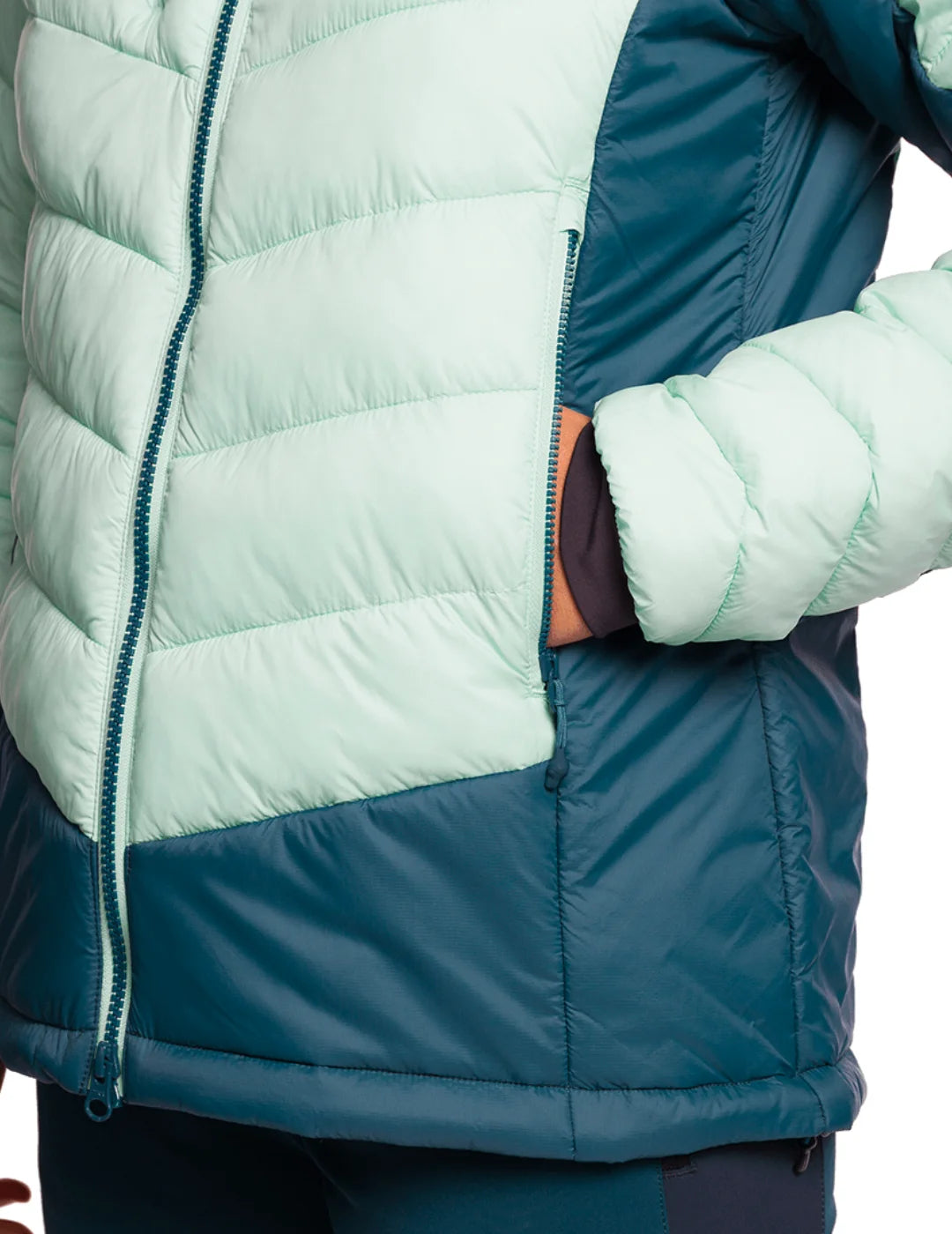 Chaqueta Trangoworld Rulhe V2 Verde Agua | Bicos de Fío