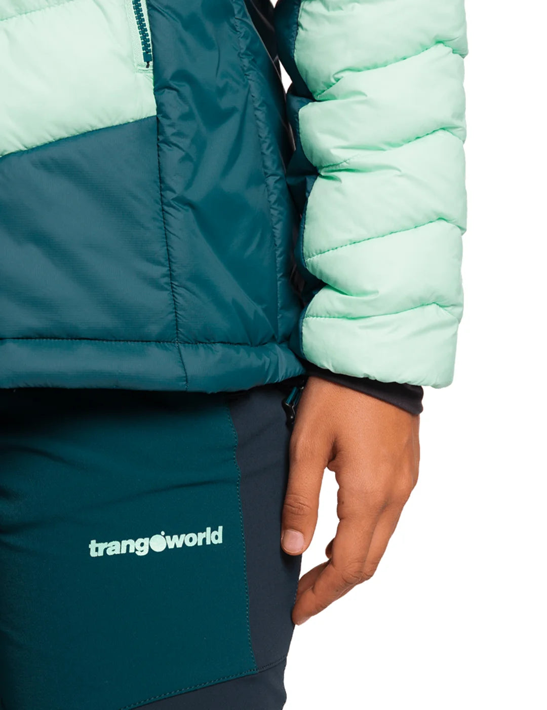 Chaqueta Trangoworld Rulhe V2 Verde Agua | Bicos de Fío