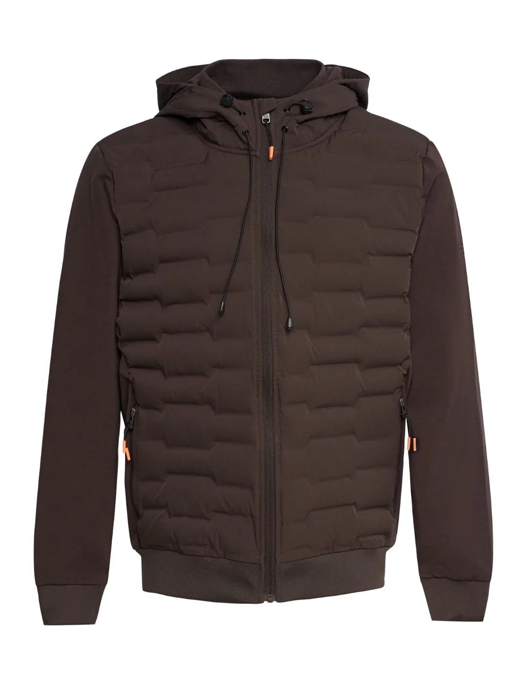 Chaqueta Salsa Jeans Mixed Marrón | Bicos de Fío