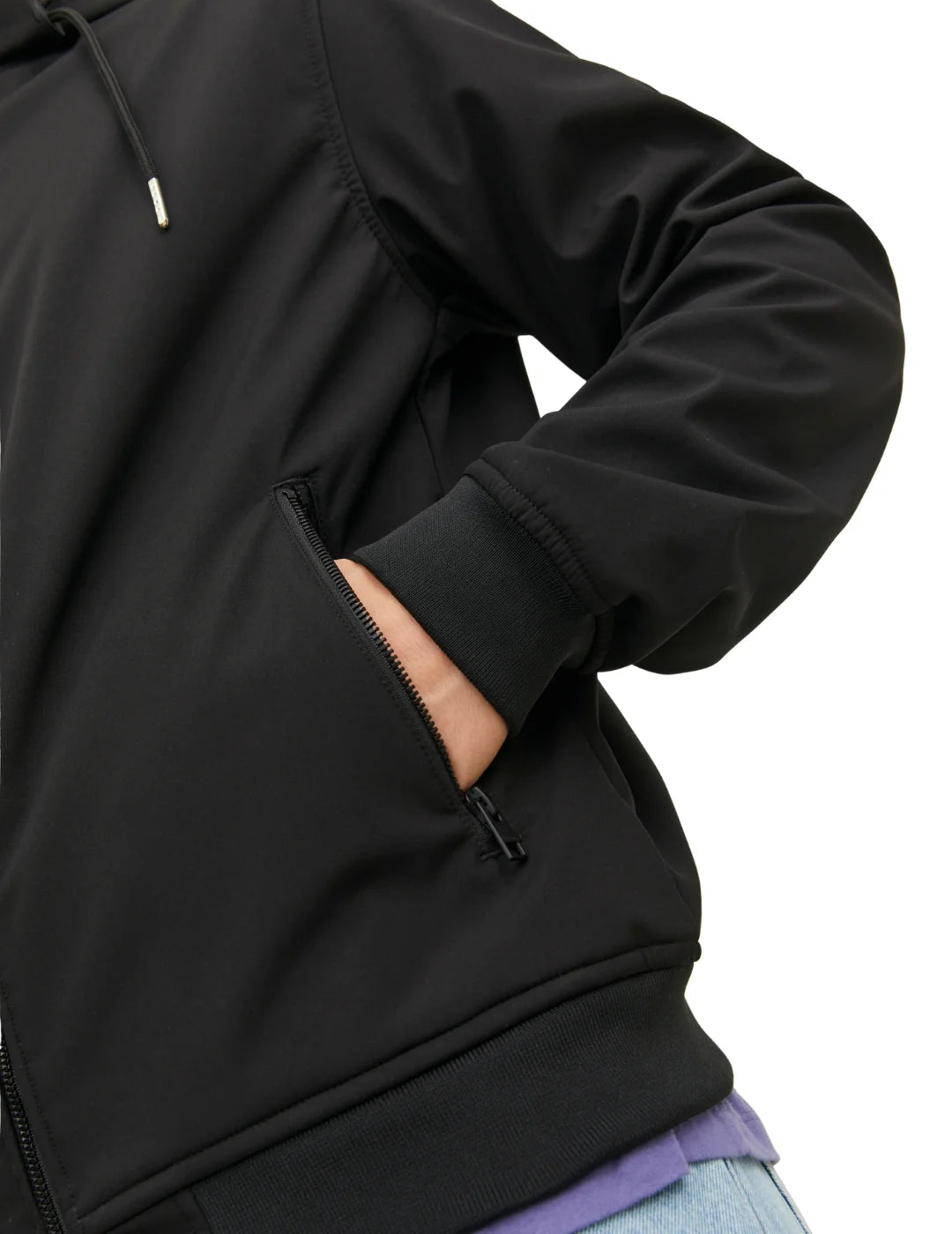 Chaqueta Softshell Jack&Jones Basic Negro | Bicos de Fío