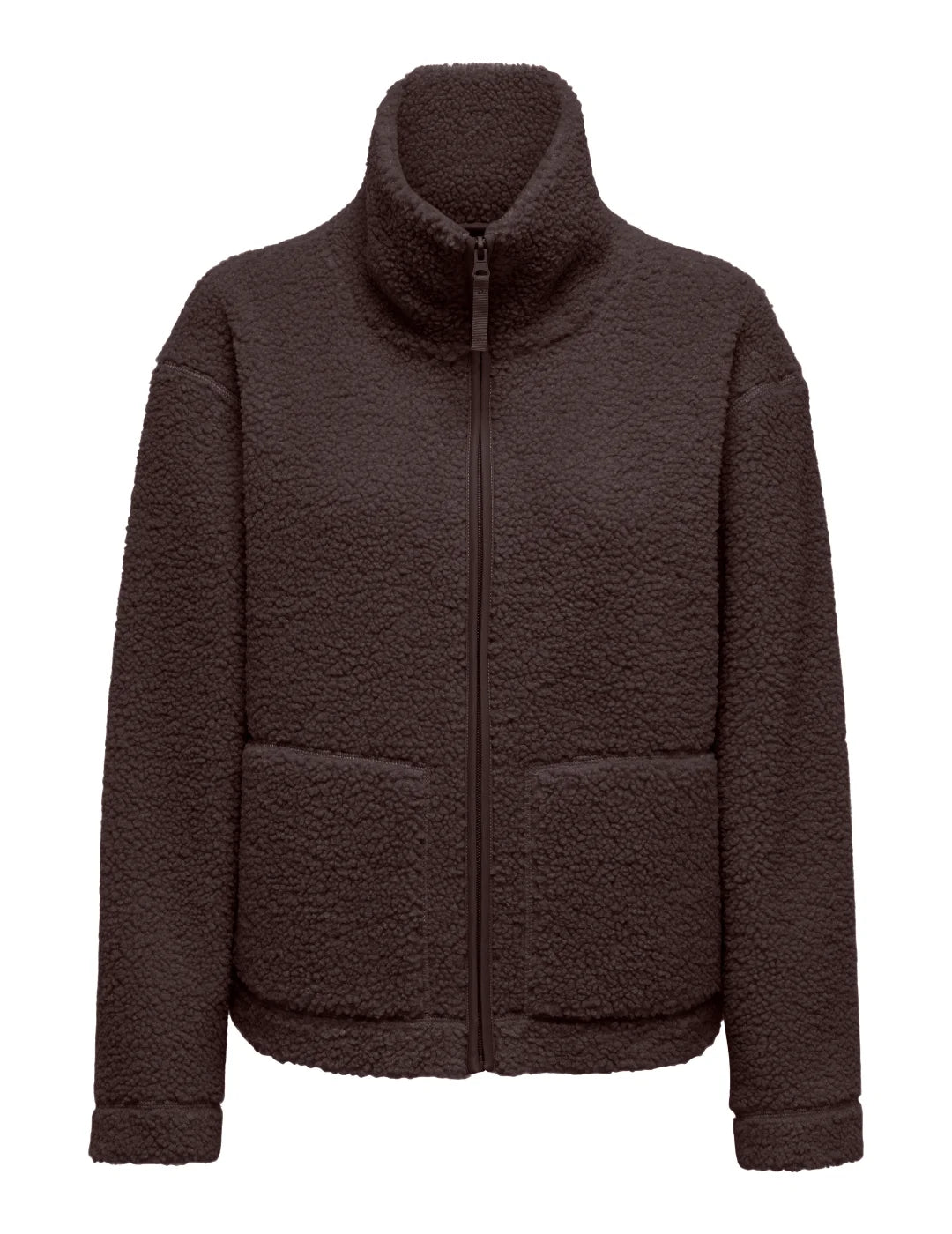 Chaqueta Teddy ONLY Megan Coffee | Bicos de Fío
