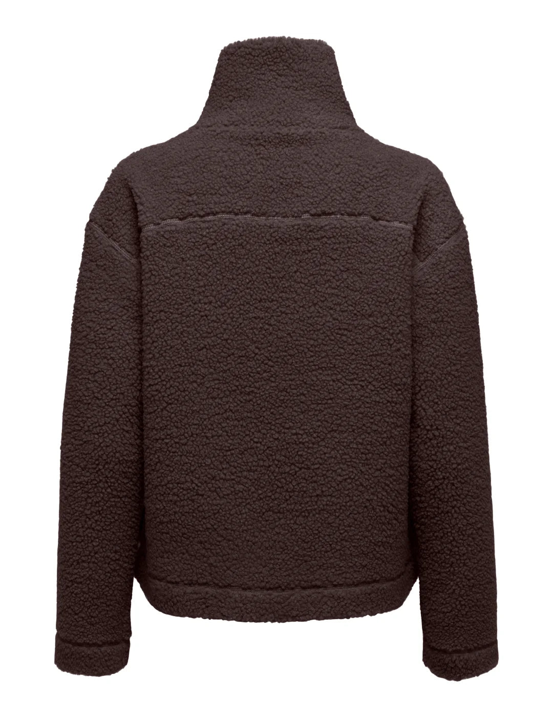 Chaqueta Teddy ONLY Megan Coffee | Bicos de Fío