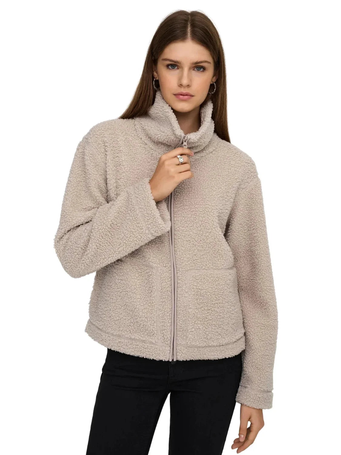 Chaqueta Teddy ONLY Megan Satellite | Bicos de Fío
