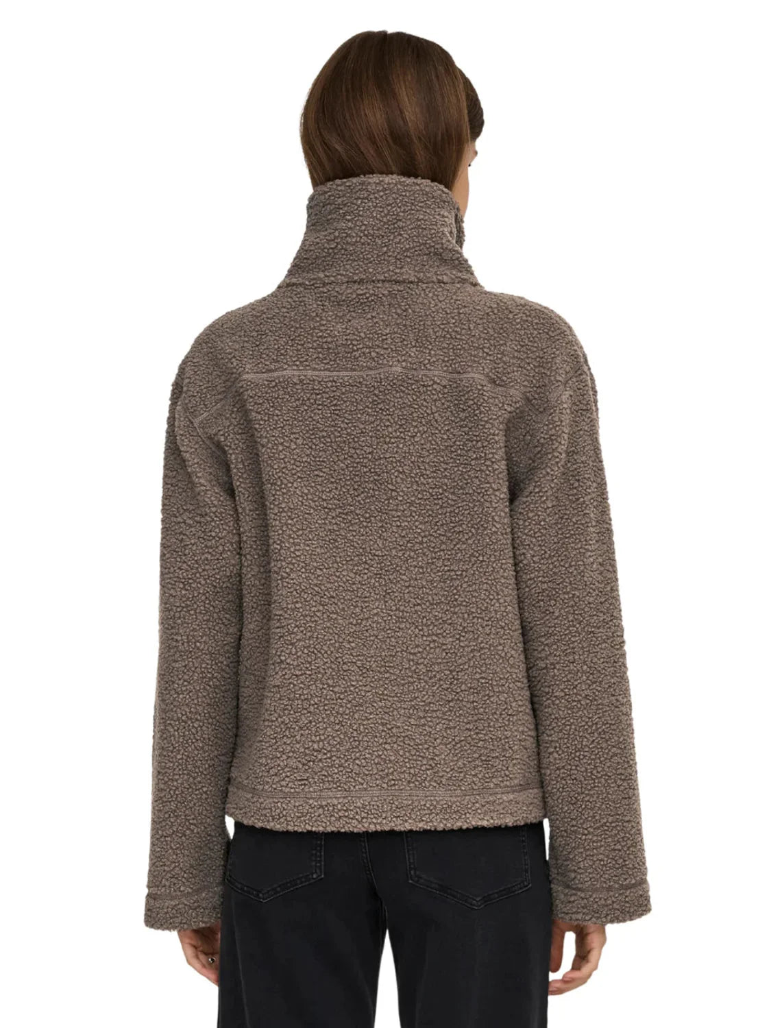 Chaqueta Teddy ONLY Megan Wallnut | Bicos de Fío