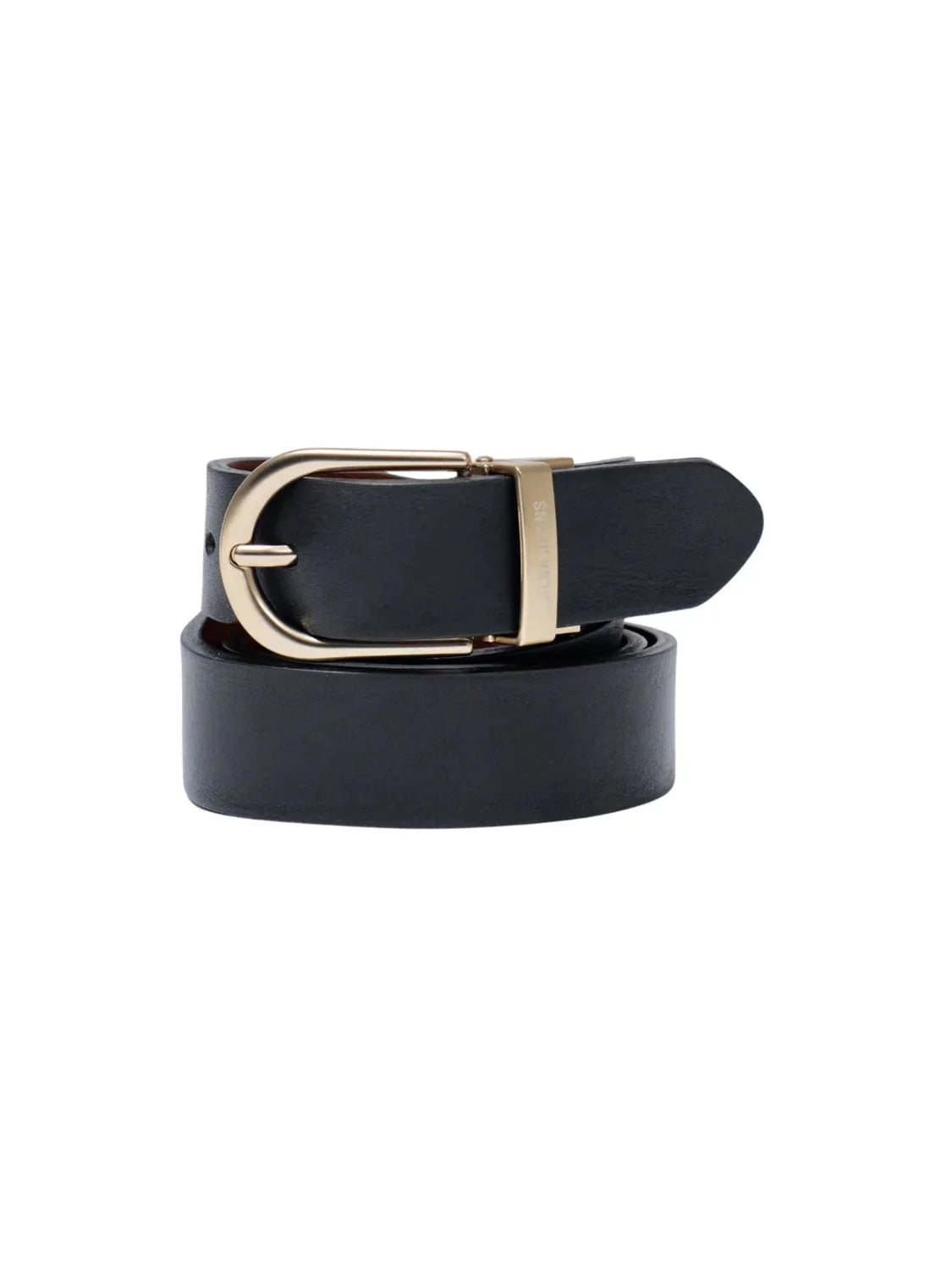 Cinturón Cuero Reversible Salsa Jeans Marrón-Negro | Bicos de Fío