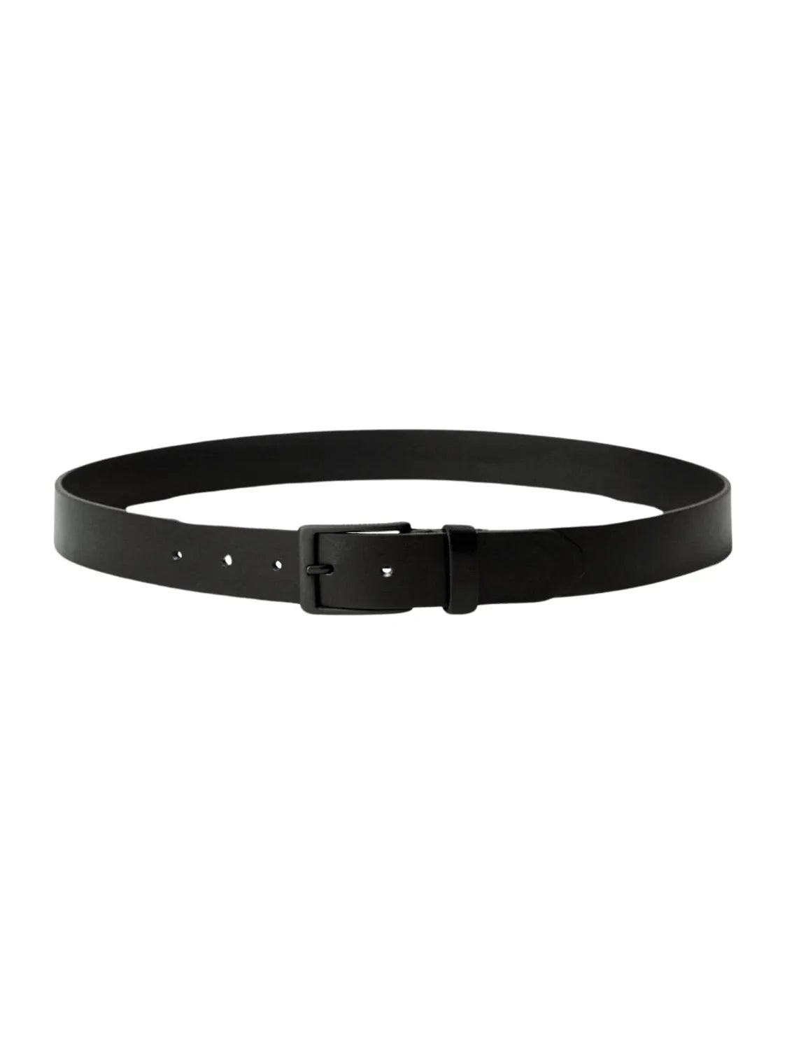 Cinturón Básico Piel Salsa Jeans Negro - Bicos de Fío