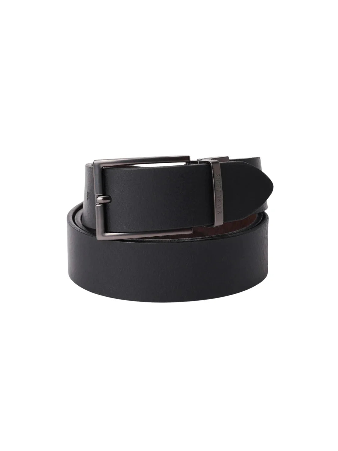 Cinturón Reversible Salsa Jeans Piel Negro | Bicos de Fío