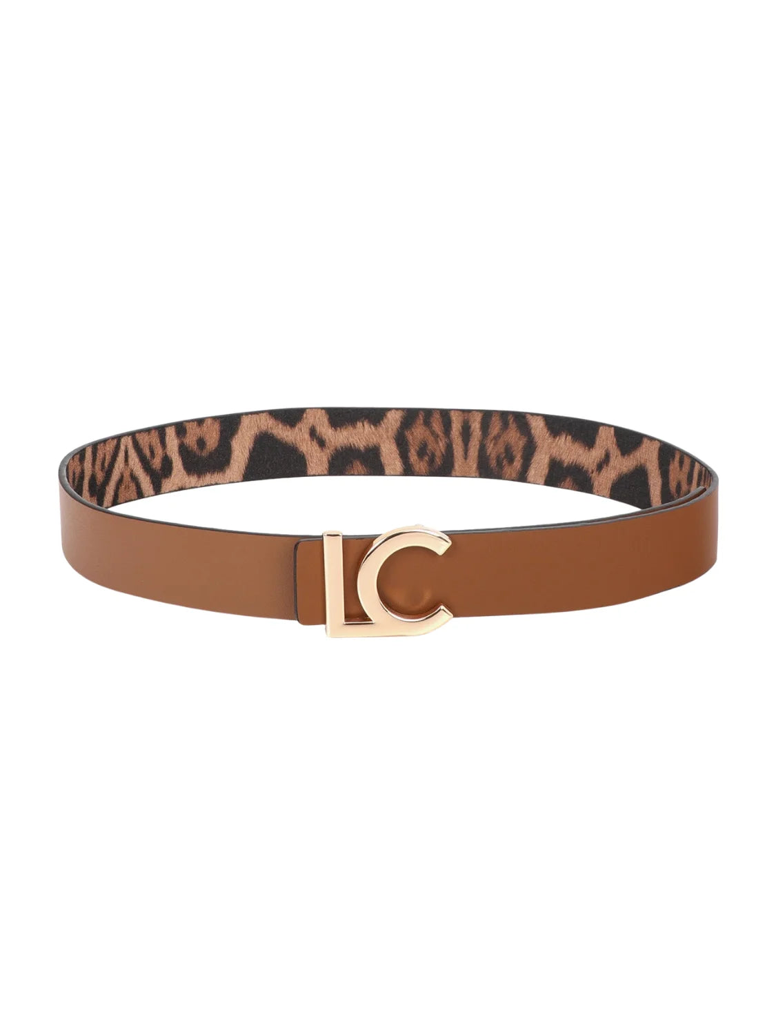Cinturón Reversible LC Lola Casademunt Animal Print | Bicos de Fío