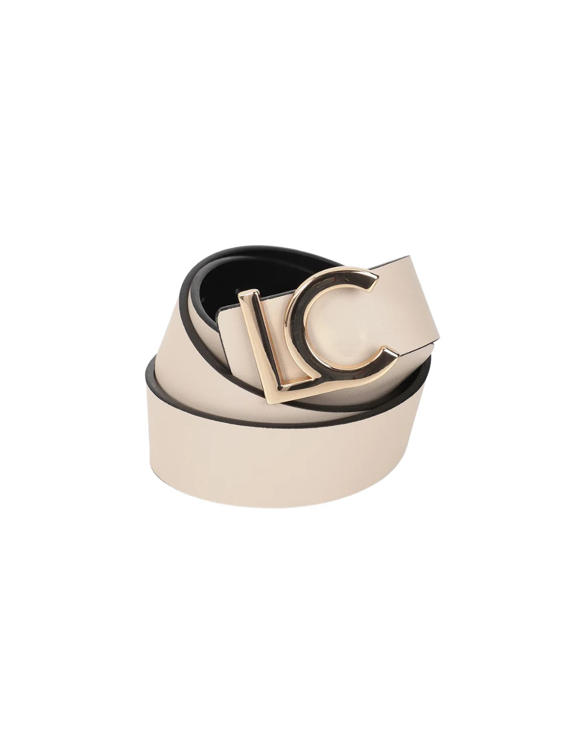 Cinturón Reversible LC Lola Casademunt Negro-Crudo | Bicos de Fío