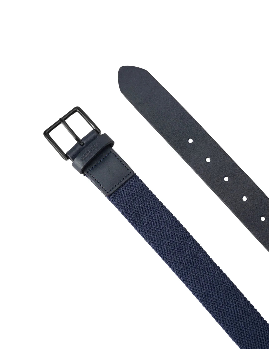 Cinturón Trenzado Salsa Jeans Azul | Bicos de Fío