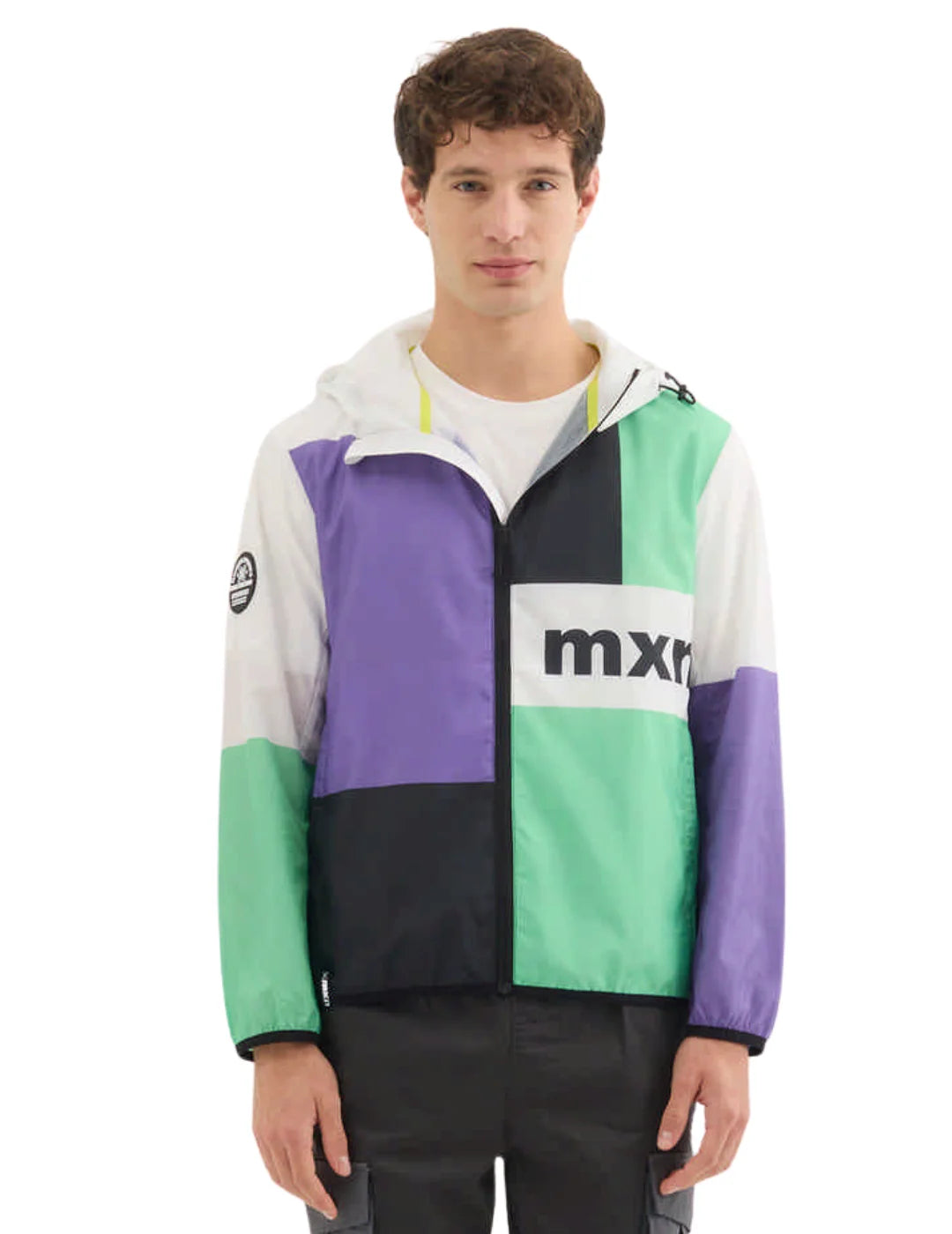 Cortavientos Munich Mosaic Multicolor | Bicos de Fío