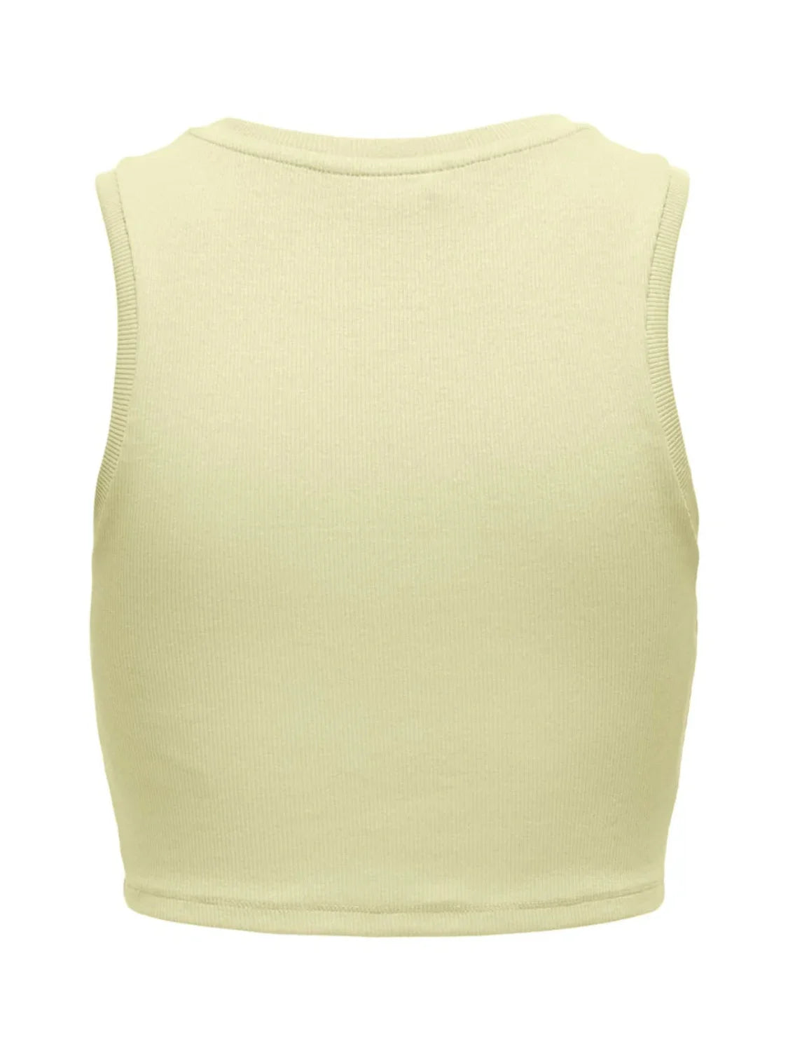 Crop Top ONLY Vilma Amarillo Limón | Bicos de Fío