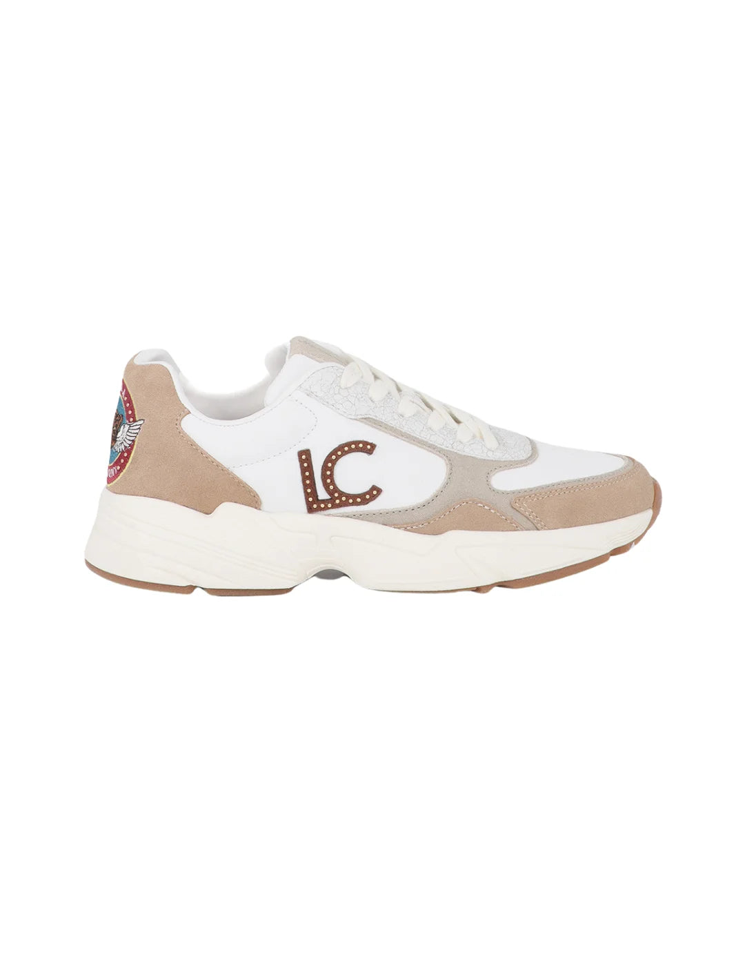 Zapatilla Parche Lola Casademunt Blanco | Bicos de Fío